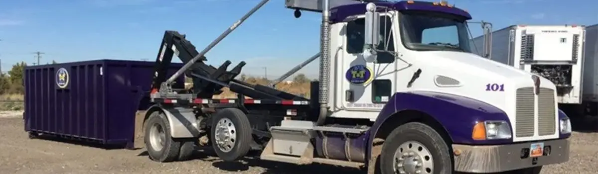 Professional construction dumpster rental service - reliable waste management for contractors