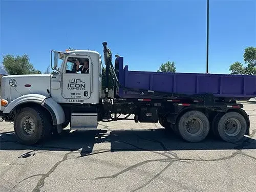 Icon Dumpsters dumpsterWithTruck 1200w