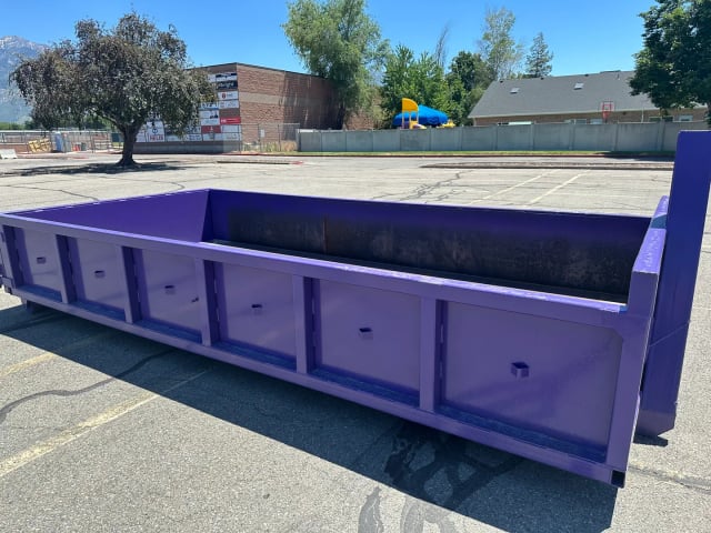 10 Yard Dirt Dumpster - Icon Dumpsters