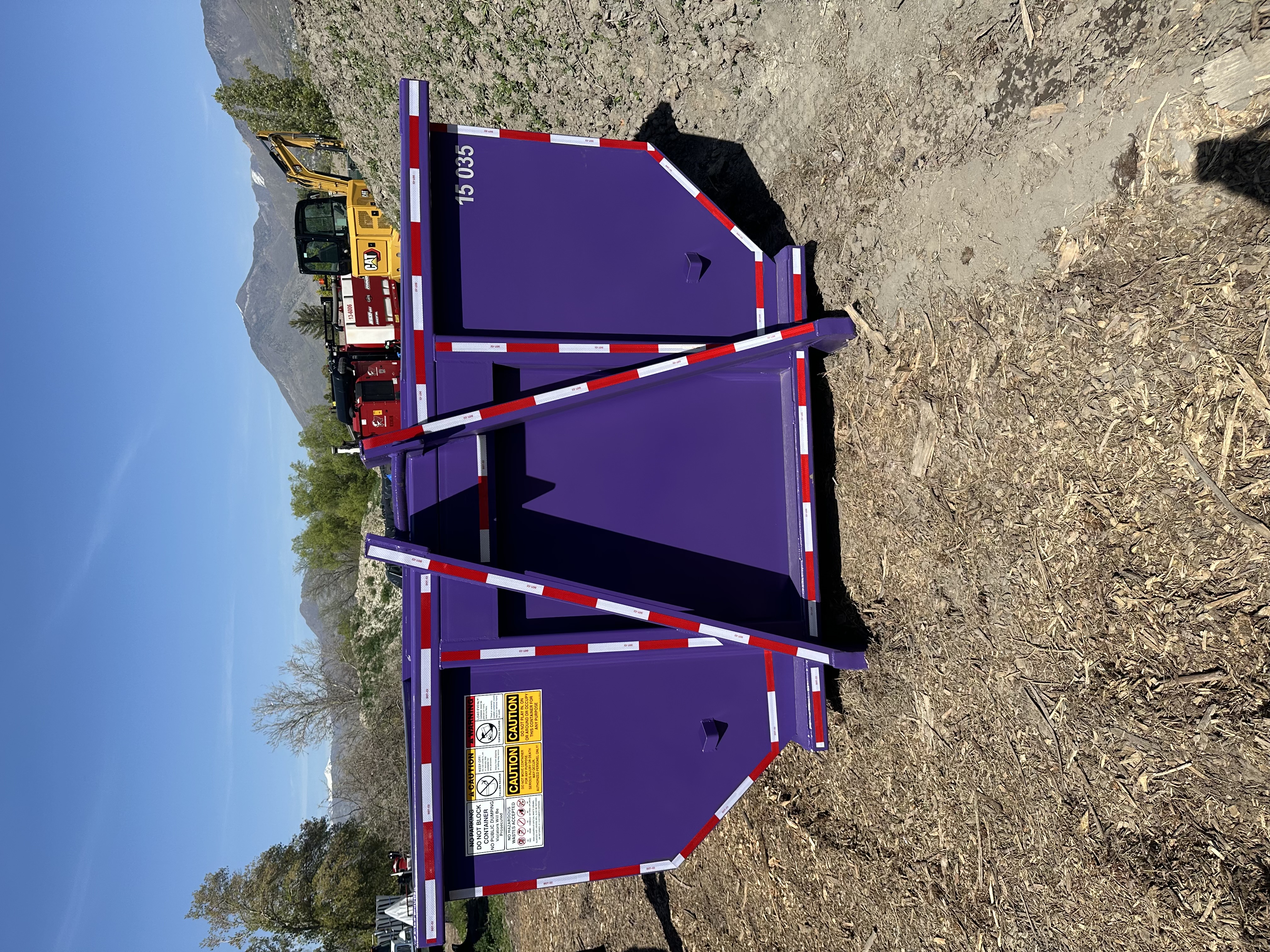 15 Yard Roll-off Dumpster for Utah Dumpster Rental