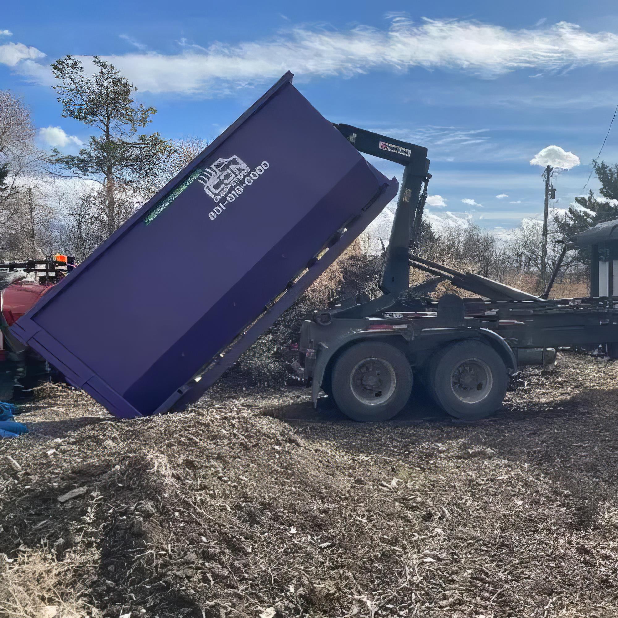 20 Yard Roll-off Dumpster for Utah Dumpster Rental