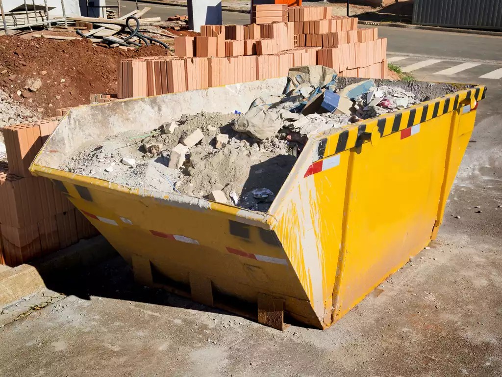 Concrete Dumpster Calculator - Calculate concrete disposal costs and dumpster size requirements