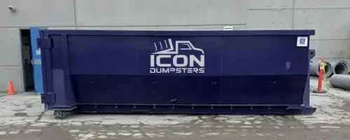 Construction debris and materials in organized waste management system